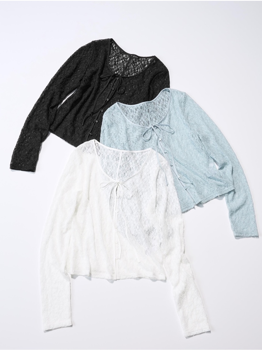 GU lace cardigan